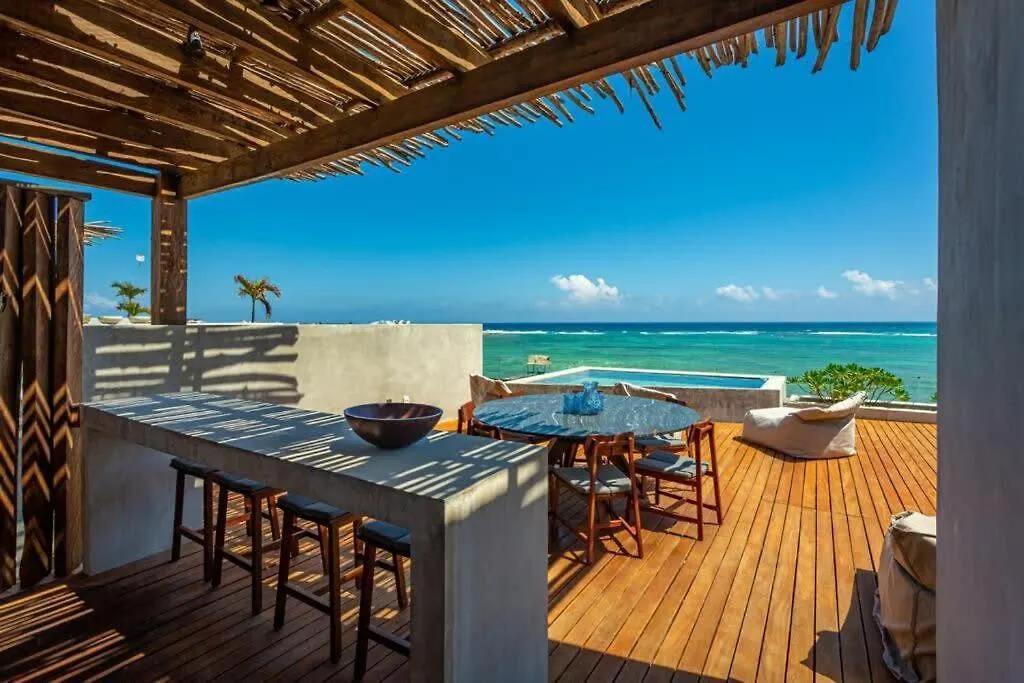 Stylish Apartment 3Br Beachview Villa Rooftop & Concierge Tulum