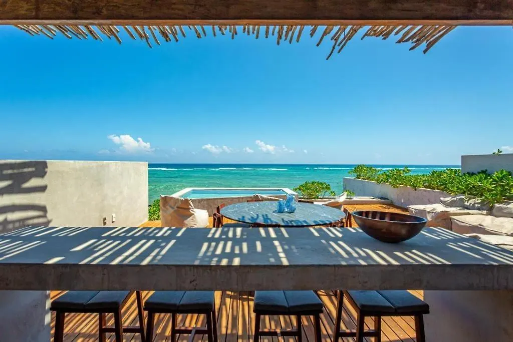 Stylish Apartment 3Br Beachview Villa Rooftop & Concierge Tulum